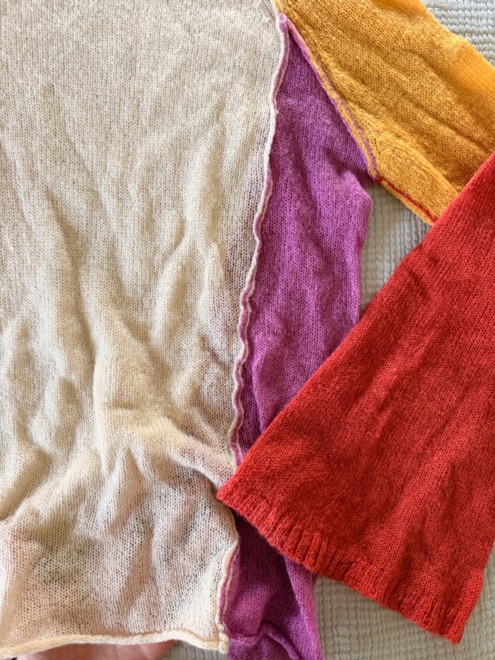 Promesa Colorblock Bohemian Sweater - Picture 2 of 4